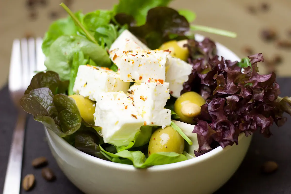 Traditional Bulgarian white sheep cheese from Petrov Farm
